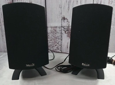 Klipsch ProMedia 2.1 Satellite SPEAKERS with Grill, Wire, Stand 2019-2025 Tested - Image 1 of 4