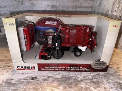 1/64 Scale Case IH Module Express 625 Cotton Picker Die-cast Ertl With DVD - Image 1 of 4