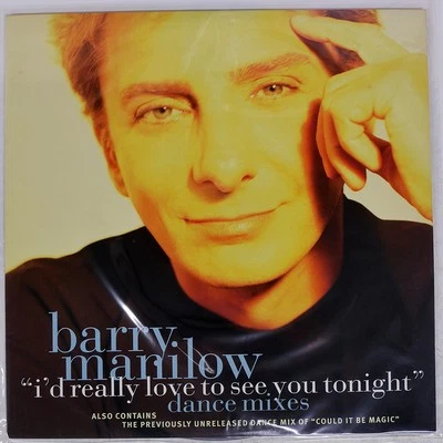 BARRY MANILOW I'D REALLY LOVE TO SEE YOU TONIGHT ARISTA 07822133791 US 12 - Image 1 of 2