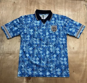 England Team Trikot Retro Replicas Football Shirt 1990 - 1992 Score Draw Herren M - Bild 1 von 9