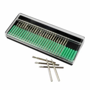 30pcs 2 35mm Shank Emery Burs Set For Electric Grinder Tool With Storage Box - Picture 1 of 10