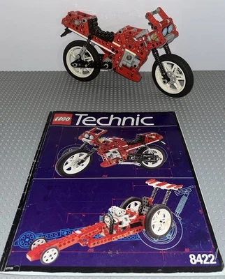 Lego 8422 Technic Circuit Shock Racer Red Motorcycle - Image 1 of 4