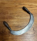 Antique Primitive 19th c. Food Chopper Kitchen Tool w/ Wood Handles Farm Rustic