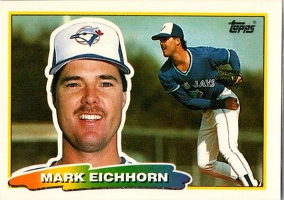 1988 Topps Big Mark Eichhorn Toronto Blue Jays #208 - Image 1 of 2