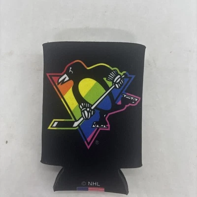 Pittsburgh Penguines NHL Hockey PRIDE 12 Oz. Coozie Can Cooler - Image 1 of 4