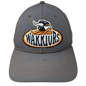 Warriors Strapback Baseball Cap Gray One Size Adjustable Embroidered Pukka - Picture 1 of 9