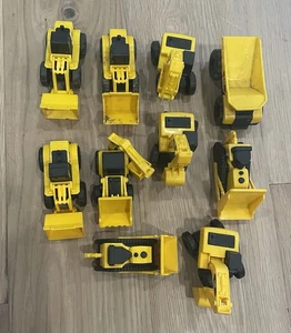 Toy State Industrial CAT Loader Construction Vehicles Lot Of 10 - Picture 1 of 6
