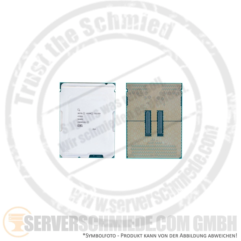 Intel Xeon Silver 4509Y SRN61 8C Server Prozessor 8x 2,60 GHz 22,5 MB Cache 4677 - Bild 1 von 1