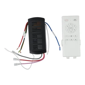 Remote Control Kit for Ceiling Fans with 6 Speed Settings and Light Control - Picture 1 of 12