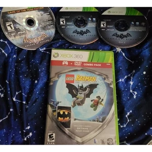 Batman: Arkham Origins/Asylum & Lego Batman Dvd Combo (Microsoft Xbox 360, 2013) - Picture 1 of 7