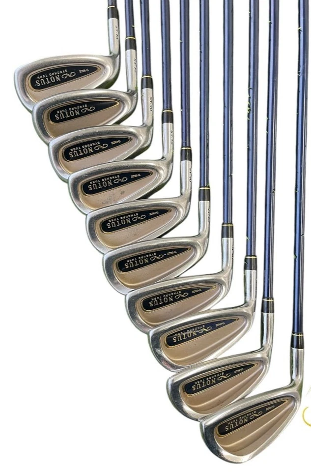 [Lefty / Mizuno] NOTUS SYNCHRO TURN ST-70 Iron Set 10pcs 3–9,P,F,S Carbon R - Image 1 of 4