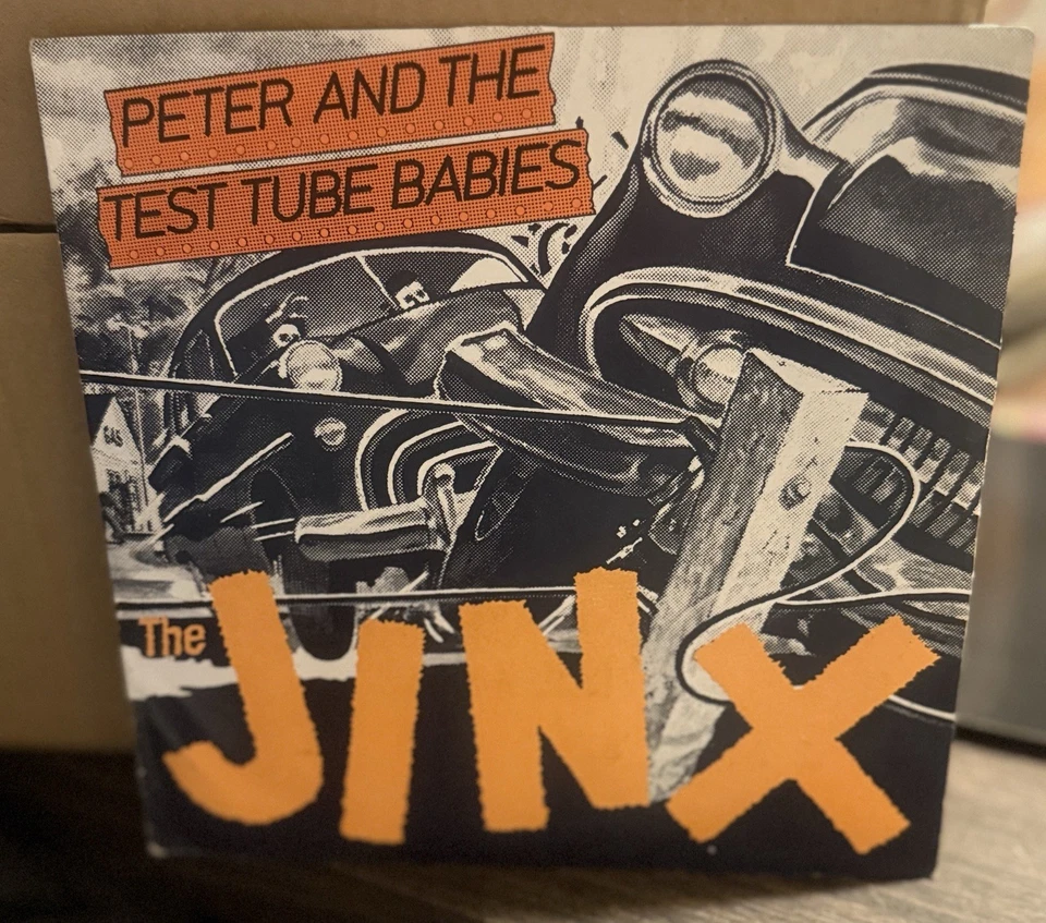 Peter & The Test Tube Babies – Trapper Ain’t Got a Bird 7” EARS2 VG+ - Image 1 of 3