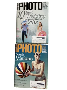 Lot of 2 American Photo Magazine: March - April, May - June 2013 - Imagen 1 de 4