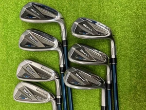 TaylorMade SIM2 MAX iron 6-Pw Gw Sw set W/ TENSEI BLUE TM60 Flex S Used Good - Picture 1 of 6