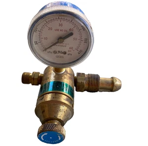 Goss Compressed LP Gas Regulator 221-R EP 70G  PSI kPa Pressure Gauge Untested - Picture 1 of 17