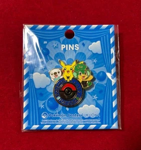 Pokemon Center Pin Badge Fukuoka Limited Edition 2011 Unused from Japan JP - Picture 1 of 2