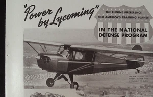 Lycoming Engines, Western Flying July 1941 Print ad WW2 - Bild 1 von 2