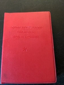 Quotations from Chairman Mao Tse-Tung 1966 English With German RARE See Notes - Picture 1 of 12