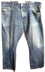 Herren Levi's 517 Jeans 38x32 Bootcut Raw Dark Denim Jeans Herrengröße 38x32 - Bild 1 von 7
