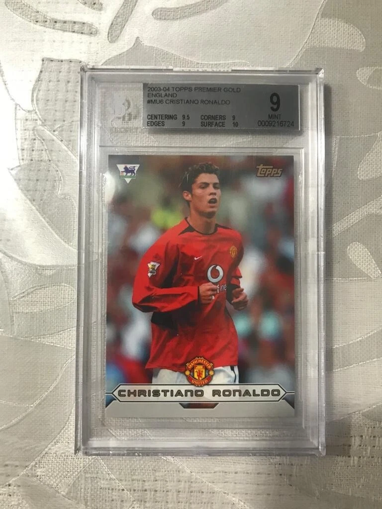 2003-04 Topps Premier Gold 2004 Cristiano Ronaldo #MU6 for sale | eBay