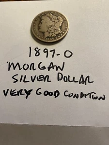 1897-O Morgan Silver Dollar - Very Good Condition in my opinion, Reduced by $20 - Picture 1 of 10