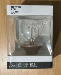 IKEA NITTIO E26 - 20 Lumen LED 1.8W Decorative Light Bulb - Picture 1 of 3