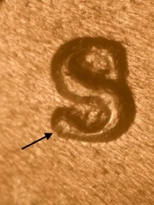 1948-S WRPM-009  S/S Tilted Choice BU Cherry Red Lincoln Cent  Very Rare!!#2 - Picture 1 of 3