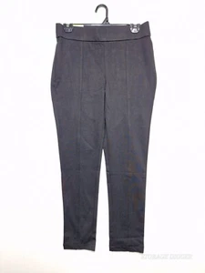 Anne Klein Women's Black Tummy Control Ponte Pant Elastic Waist Stretch Size S - Picture 1 of 17