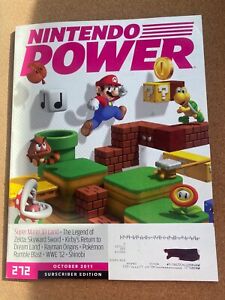 Nintendo Power Super Mario 3D couverture terrestre octobre 2011