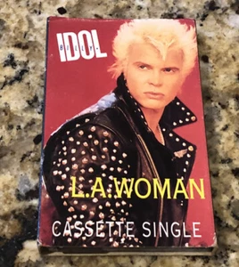 L.A. Woman [Single] by Billy Idol (Cassette, Aug-1990, Chrysalis Records) - Picture 1 of 5