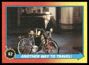 1989 Topps Regreso al Futuro Parte II #62 ¡Otra forma de viajar! NM+ - Imagen 1 de 2