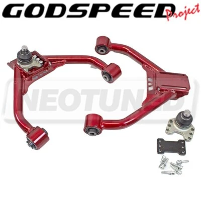 KIT ALINEACIÓN BRAZO INCLINABLE DELANTERO AJUSTABLE GODSPEED PARA NISSAN 370Z 2009-21 Z34 Foto 1 de 4