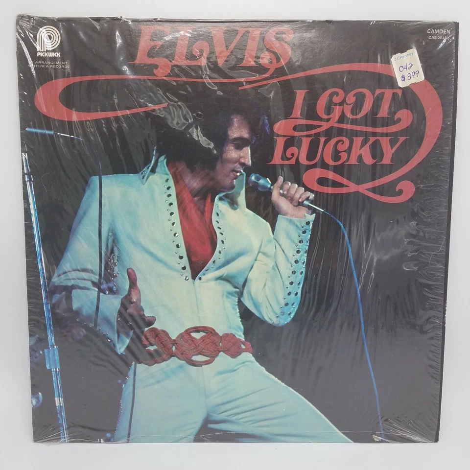 1971 ELVIS I GOT LUCKY vinyl LP CAMDEN CAS-2533 PICKWICK NM in Shrink - Image 1 of 4