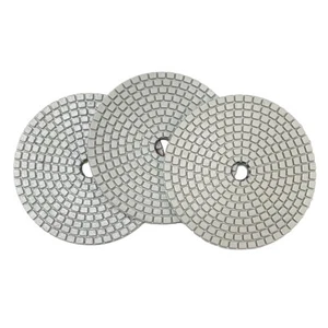 5" JHX Dry/Wet Diamond Polishing Pads 3-Step - Picture 1 of 5