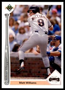 1992 Upper Deck Matt Williams Baseball Cards #SS13