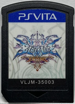 PS VITA Cartridge Blazblue Continuum Shift Extend Japanese Games Sony - Image 1 of 4