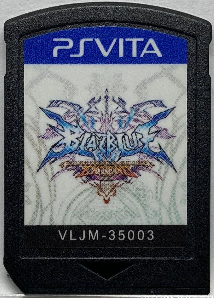 PS VITA Cartridge Blazblue Continuum Shift Extend Japanese Games Sony - Image 1 of 4
