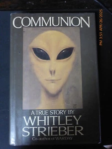Communion: A True Story by Whitley Strieber (1987, HCDJ, BCE) - Picture 1 of 4