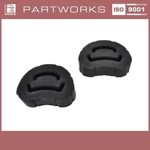 2x Gummilager Auspuff für PORSCHE 924 944 968 Mittelschalldämpfer KAT Aufhängung - Picture 1 of 8