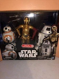 Star Wars The Force Awakens 12 INCH C-3PO / BB-8 / R0-4L0 Exclusive NEW - Picture 1 of 8
