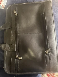 Tumi Alpha 2 15 Zoll Laptop Aktentasche - Schwarz, selten bis in Leder. Sehr Gut - Bild 1 von 7