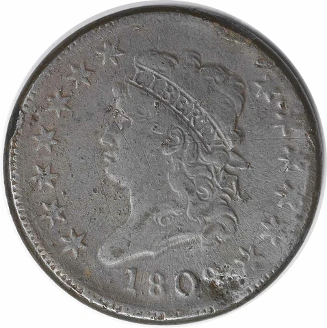 1808 Large Cent VF Uncertified #160 Cover