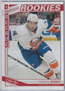 Thomas Hickey 2013-14 O-Pee-Chee Marquee Rookie #549