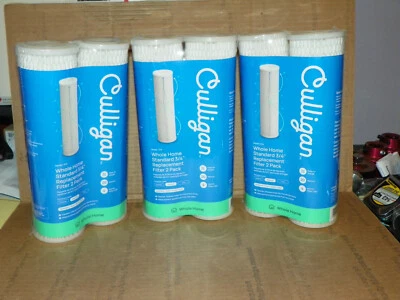 Lot of 6 Culligan S1A Water Filters Standard Duty Whole House Sediment NEW - Image 1 of 4