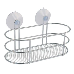 MSV Wand Duschregal Duschablage Badablage ohne Bohren Saugnapf Dusche Duschkorb - Bild 1 von 2
