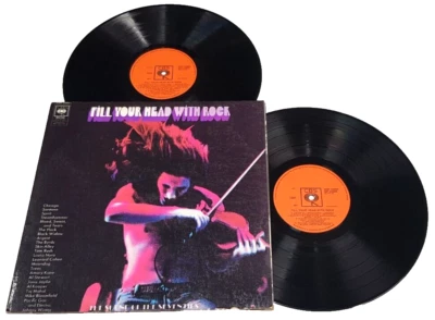 Janis Joplin/Steamhammer/Leonard Cohen "Fill Your Head With Rock" 1970 EX 2xLP - Image 1 of 4