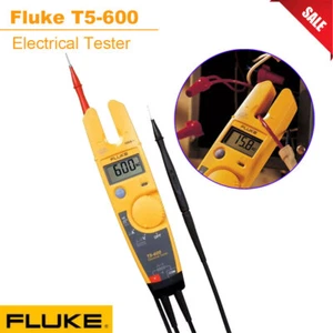 Fluke T5-600 Clamp Meter Continuity Current Electrical Tester Fast Free Shpping - Picture 1 of 7