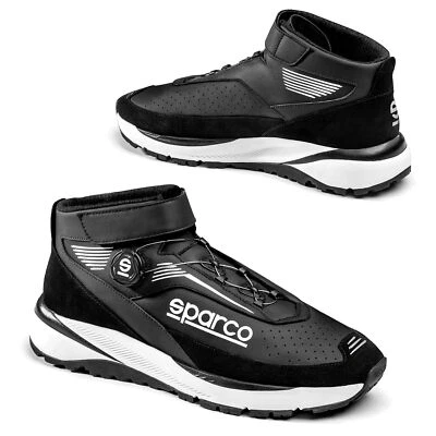 0012B2 Sparco Chrono Boots Fireproof FIA Shoes Mechanic Pitcrew Co-Driver Team - Image 1 of 4