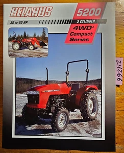 Belarus 5200 5230 5240 Tractor Brochure 01-21-06-10 - Picture 1 of 9