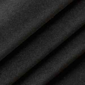 Davis Onyx Black Performance Microfiber Upholstery Fabric by the Yard